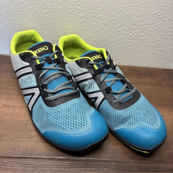 Xero Shoes HFS Minimalist Barefoot Athletic Shoes Mens 15 Blue Green Lace Up main image 8